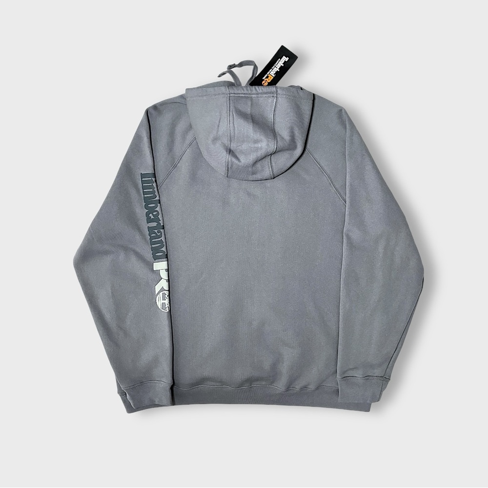 Timberland Pro Honcho Men’s Sport Gray Pullover Hoodie Sz XL - Picture 6 of 15